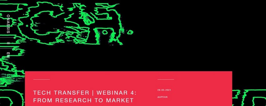 Tech Transfer Webinar 4 - From Research To Market